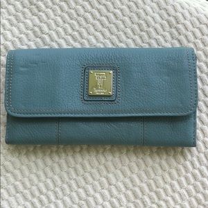 Tignello light blue wallet